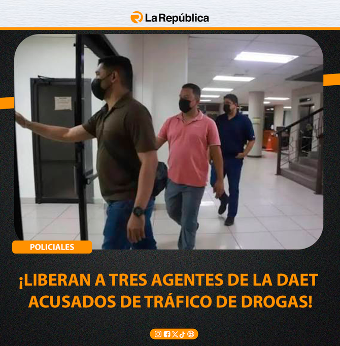 ¡LIBERAN A TRES AGENTES DE LA DAET ACUSADOS DE TRÁFICO DE DROGAS! - Cover Image